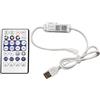 Cleiscry USB 5 V WS2812B WS2811 WIFI SPI Music LED Controller 28Keys Remote SurpLife App Max Control 2048Pixel Smart LED Strip
