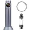 DONGKER Sistema di CO2 da Tavolo per Acquari, Regolatore di CO2 con Contabolle e Valvola di Ritegno, Kit di Sistema Acquario CO2 Bolla Contatore per Piante da Acquario