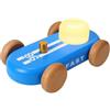 ACMHNC Luce Notturna per Bambini Auto da Corsa in Legno, 7 Colori, Batteria 1000mAh 30 Ore Autonomia, 3000K, Senza BPA, Ricarica USB, Regalo per Compleanno Natale Ragazzi Ragazza, Blu