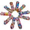 JRYGAC 12 Pezzi Gadget Compleanno Bambini Finger Mini Skateboard, Regalini Fine Festa Compleanno Skate per Dita Giocattolo, Skateboard Bambino, Mini da Dita, Fingerboard per Bambini