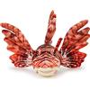 Zappi Co Peluche Giocattolo Morbido e Coccoloso per Bambini - Parte della Collezione Animali Safari, Perfetto per i Bambini (30cm Larghezza) (Pesce Leone)