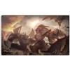 Mlikemat New Mlikemat Playmat Exodia VS 3 Gods Duel TCG CCG Trading Card Game Mat No Zone + Free Bag (ZD039-184-K-No Zones)