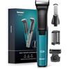 Kensen Manscape - Rasoio per peli del corpo e barba 2 in 1, sicuro, senza fili, per pube, impermeabile, per peli pubici e peli pubici, 50 volte di utilizzo