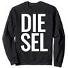 Truck Lovers Funny Gift Co. Diesel Large Text Diesels Trucks Roll Coal Power Gift Felpa