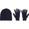 Calvin Klein Jeans Uomo GIFT BEANIE & GLOVES MONO EMBRO K50K512469, Blue (Ink), OS