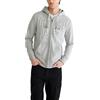 Aeropostale Aero Logo Full Zip Hoodie-Arch Felpa con Cappuccio, Grigio Erica Chiaro, M Uomo