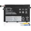 K KYUER 45Wh L17L3P51 L17C3P51 Laptop Batteria per Lenovo ThinkPad E480 E485 E490 E495 E580 E585 E590 E595 E14 E15 01AV445 01AV446 01AV447 01AV448 L17M3P52 L17M3P51 SB10K97607 SB10K97608 SB10K97609