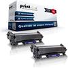 Print-Klex 2x Compatibile Toner per Brother HL-L2310 HL-L2310D HL-L2350 HL-L2350DW HL-L2357 HL-L2357DW HL-L2370 HL-L2370DN HL-L2372 HL-L2372DN HL-L2375 HL-L2375DW TN2420 Nero Confezione Doppia - Color Plus Serie