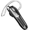Micool Cuffie Bluetooth V6.0 con cancellazione del rumore AI & 38 ore di conversazione - Auricolari singoli, doppio accoppiamento, auricolare Bluetooth leggero per guida/ufficio/magazzino (nero argento)