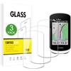 X-Dision Compatibile con Garmin Edge Explore 2 Proteggi Schermo, 3 Pezzi [Durezza 9H, Alta Sensibilità, Infrangibile] Alta Definizione 2.5D Pellicola in Vetro Temperato