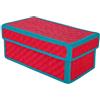 Laroom 13345 - Scatola Palma Rettangolare, Colore: Rosso