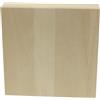 Walnut Hollow-Blocco di legno di tiglio americano su tela, legno-20,32 (8-inch) cm x 8 cm, trasparente