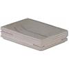 axentia Portasapone in calcestruzzo San Diego, Porta saponetta in calcestruzzo, Porta Sapone, Vassoio Sapone, ca. 11 x 2,5 x 8 cm, Beige