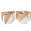 Hallmark Sacchetti regalo di carta medi da 22,9 cm (8 sacchetti: bianco, oro e kraft) per Natale, compleanni, matrimoni, Pasqua, festa della mamma, lauree, baby shower, addio al nubilato, pacchetti di