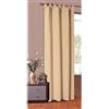 Gardinenbox Tenda Opaca, Tinta Unita, con Passanti, Realizzata in Raso e Microfibra, cod. prod. 20400, Sabbia, 245 x 140 cm