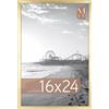 MCS, Brass Gallery Foundation - Cornice per poster, 40 x 50 cm, 30 x 24 cm