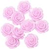 Club Green Fiore di rosa in resina, colore: Rosa antico, 20 mm, confezione da 10