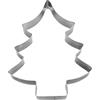 Städter Stampini per Biscotti a Forma di Abete, Argento, Banda stagnata, Silver, 19 cm