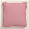 ROOM99 Boca Chica 40 x 40 cm federa decorativa per cuscino, cuscino decorativo decorativo per camera da letto, soggiorno, boho cotone rosa