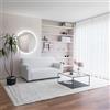 Italian Bed Linen COPRIDIVANO BIELASTICO PIU BELLO Bianco 2 Posti