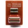 TRU BARBER - Lamina di Ricambio per Rasoio a Lamina Thebero 10.000 giri/min, Lamina in Titanio, Rasoio Professionale, Rasoio Professionale per Parrucchieri e Barbieri,