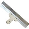 ZCHYTOOL Spatola per rivestimento, perfetta liscia, 40 cm, in acciaio inox, per finitura professionale, per lavori di ristrutturazione da parete e pittura