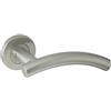 Zoo Hardware Leva a T Arcuata su Rosa, Acciaio Inox Satinato
