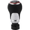 Partuto Pomello Cambio Manuale 6 Velocità Per Audi A3 8P 03-13 | Plastica E Ecopelle. Nero, Rosso, Argento. Per Audi A4 B5 8D 94-01. 1 Pezzo. Design Ergonomico.