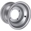 Focket Cerchio Ruota ATV 8 Pollici, Cerchio Ruota ATV 18 x 9,50-8, Materiale in Lega di Alluminio, Parti di Ricambio per ATV, Go Kart, Veicoli Fuoristrada e (4 Fori (spaziatura dei Fori: 110 mm)