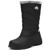 Kricely Scarpe Invernali Uomo Stivaletti Uomo Impermeabili da Neve