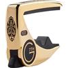 G7th Performance 3 Capotasto Placcato Oro Celtic per Chitarra - Incisione Celtica Esclusiva, Controllo della Tensione Rivoluzionario, Tecnologia a Raggio Adattivo (ART)