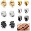 JNYUTEEN 12 Pezzi Chiusure per Borse, Fermagli Metallici a Pressione 3 Colori, Set Serrature Push per Portafogli e Accessori Pelletteria Fai da Te
