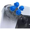 eXtremeRate Tasti D-pad Divisi per ps5/Edge Controller, Pulsanti Direzionali Dpad Indipendenti Ergonomici per ps4 Joystick JDM-040/050/055, Blu
