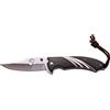 Elk Ridge Coltello da Tasca Motivo Hunter Simil-Fibra con Argento Manico, Lunghezza Chiusa cm: 10,7, elkr 1316