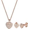 Elli Parure di gioielli Donna argento Argento sterling 925 cristallo rotonda - 0911391115_45