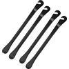 SZXMDKH Demonte pneus Velo, 4 Pezzi Francaise Demonte Pneus Velo en Forme de Crochet en Acier, Leviers de Pneus de Vélo, Pince Pneu de Vélo pour VTT/BMX
