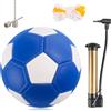 Clvsyh Pallone Da Calcio A Curva 20cm, Calcio Flessibile Per Bambini, Pallone Da Calcio Leggero Con Pompa, Pallone A Effetto, Regalo Per Bambini Di 6-12 Anni Che Amano Il Calcio