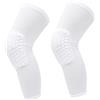 Kavolet Ginocchiera Unisex a Nido d'Ape Anti-collisione, Manica di Compressione per Basket, Calcio, Tennis (M per Altezza 160‑175 cm)
