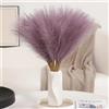 VIDSTW 30 Pezzi Pampas Decorative, 55 cm Erba di Pampa Fiori Secchi Decorativi Piume Decorative Fiori Secchi Decorativi Decorazioni Casa per Vaso, per Decorazioni Matrimonio, Decorazione Casa (Viola)
