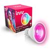 innr Zigbee GU10 Lampadina Smart, Funziona con Hue* e Alexa (Bridge Richiesto), Faretto Luce Bianca e Colorata, 16 Milioni di Colori, Lampada RGB, Lampadina Dimmerabile, 410 lumen - 1 pezzo