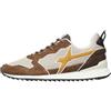 w6yz Sneakers in Tessuto Tecnico e Suede, Beige- 40