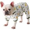 BT Bear - Pigiami per cani grassi, pigiami per cani morbidi e caldi per l'autunno e l'inverno, tuta intera per carlino, bulldog, tuta per gatti, cuccioli, cani di piccola taglia, cani di taglia media