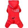 Izefia Cappotto del Cane Dell'animale Domestico Antivento Cappotto Freddo Cappotto Sportivo Giacca Invernale Calda Vestiti Spessi Cotone Cappotto del Cane per Il Piccolo Cane Gatto Medio