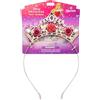 Disney Store Official Tiara Bimbi Aurora, La Bella Addormentata nel Bosco, Accessorio per Costume con Finitura Dorata, Rose Rosa e Strass