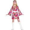 Wicked Costumes Costume da ragazza retrò Go Go - L (8-10 anni)