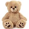 LotFancy Orso Peluche Medio 38cm Orsacchiotto Orsetto di Peluche Bambini Orso Peluche per San Valentino Ringraziamento Natale Matrimonio Festa