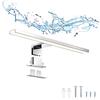 ERWEY 5W Lampada da Specchio Led per Bagno 4000K Bianco Neutro, 30cm 400lm Lampada da Armadio IP44, Lampada da Bagno per Spechio Luce per Trucco 230V (300mm)