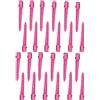 YiXuTag Fermagli per Capelli di Metallo - 24Pz Antiscivolo Coccodrillo Clip Pinze per Capelli Professionali per Parrucchiere Sezionamento per DonneCoccodrillo Pinza Metallo,Clip per Styling Antiscivolo 8.5cm
