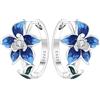 MISEFF Orecchini da donna in argento Sterling ipoallergenici, orecchini a cerchio in argento 925, minimalisti, per l'uso quotidiano da donna, Taglia unica, Argento sterling, Zirconia cubica