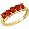 Ivy Gems-Pendente in oro giallo 9 kt con fedina a griffe in ambra, misura L